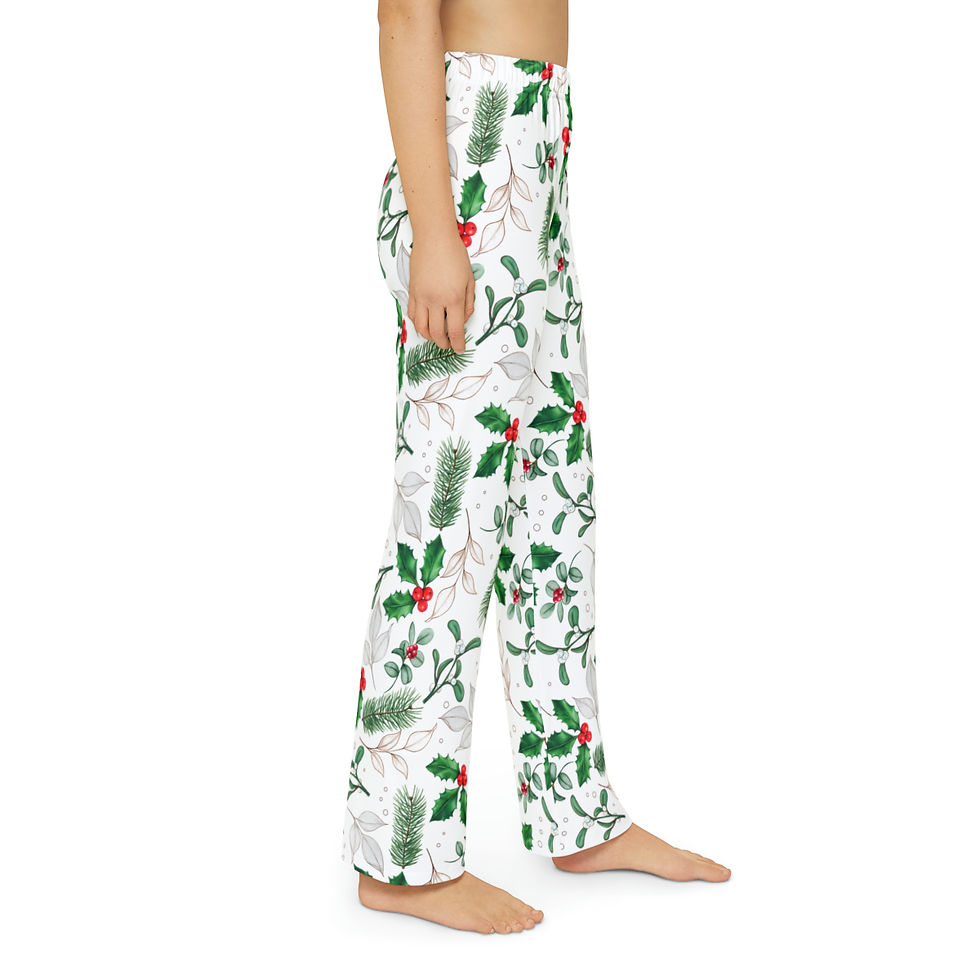 Thumbnail: Holly Jolly Christmas Youth Pajama Pants