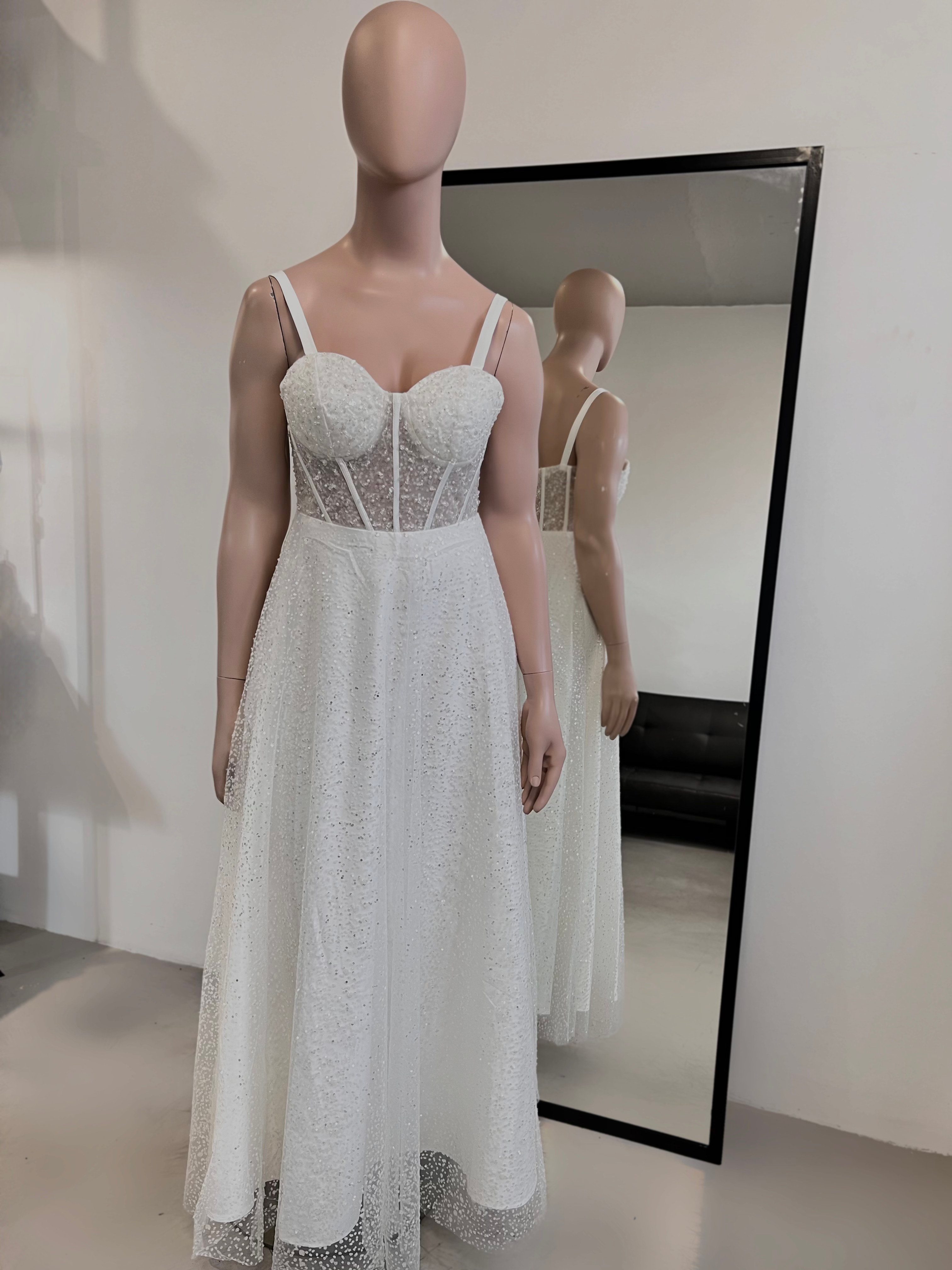 VESTIDO TULL GLITTER M21