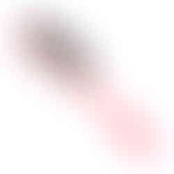 Bass Brushes BIO-FLEX Styler Style & Detangle Hairbrush Nylon Pin Patended Pure Plant Handle Medium Oval Pink