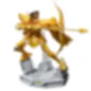 Pantasy Saint Seiya Sagittarius brick set large gold armored anime figure with wings and bow