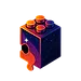 Transparent Block Logo