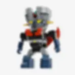 pantasy mazinger z mini mecha brick set compact robot model with mechanical design and display build