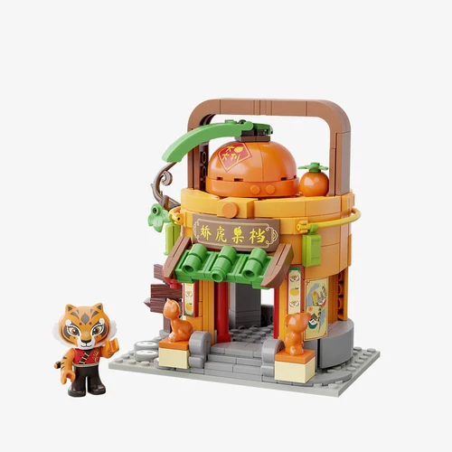 The Pantasy Kung Fu Panda Tigress's Fruit Store Brick Set – 293