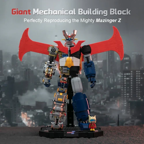 Mechanical Mazinger Z Brick Set – 1895 Pieces | Brixgalaxy