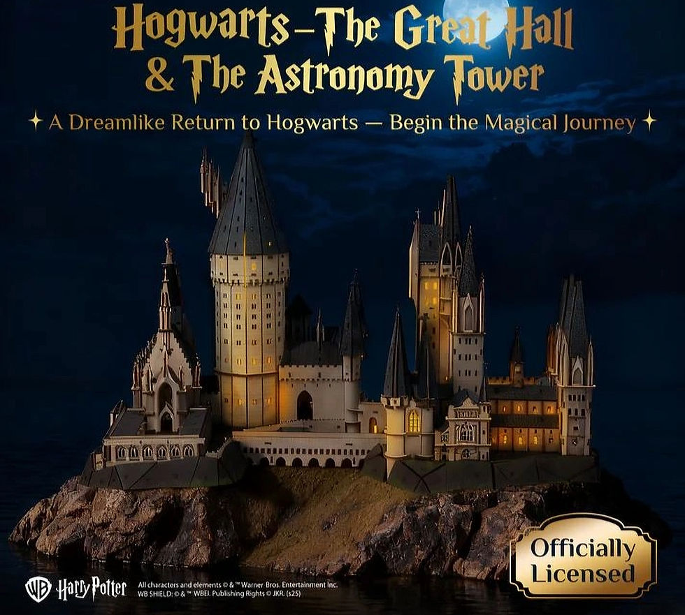 Thumbnail: Harry Potter Hogwarts: Great Hall & Astronomy Tower Building Set