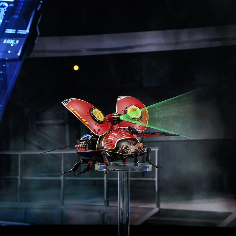 Thumbnail: ROKR Scout Beetle mechanical building set with flapping wings and illuminated details