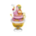 Pantasy garfield special drink brick set with Garfield character and dessert themed display