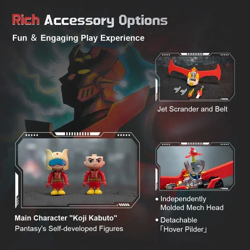 Mechanical Mazinger Z Brick Set – 1895 Pieces | Brixgalaxy