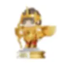 pantasy saint seiya 5 gold saints full brick set with sagittarius aries taurus gemini and libra characters