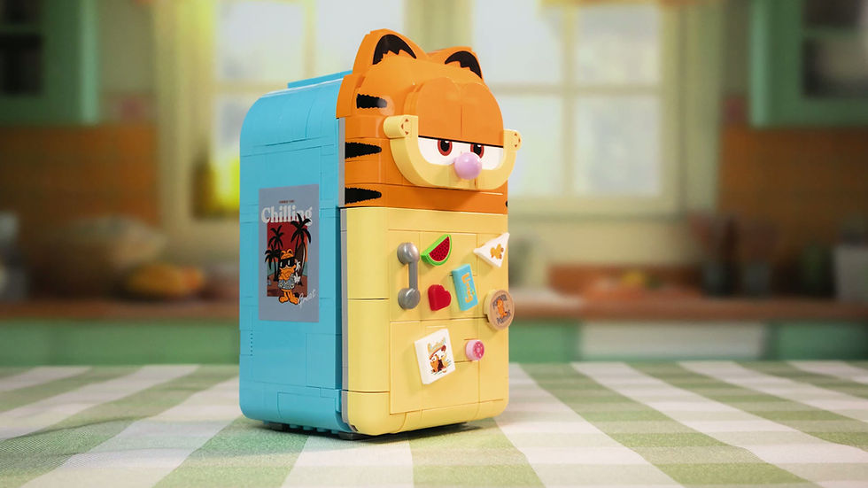 Thumbnail: Garfield Coffee Maker Brick Set
