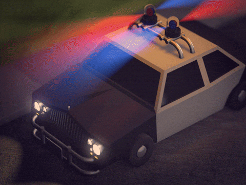 Flashing Lights GIF by Alex Sheyn.gif