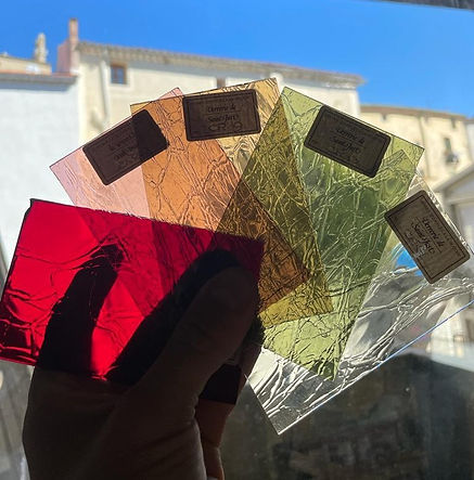 Verres pour restauration de vitraux