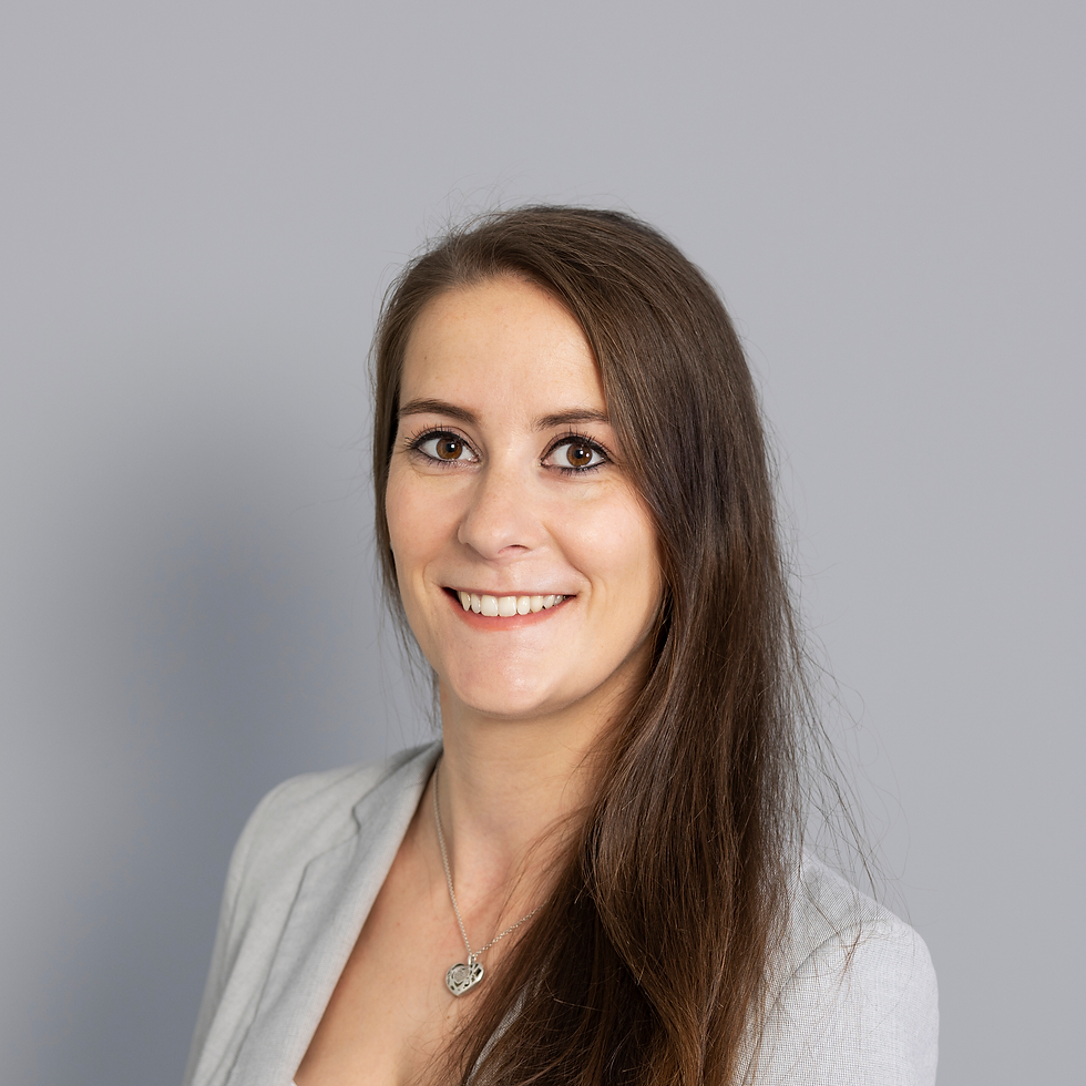 Logo HCSM mit zwei verwischten Personen.