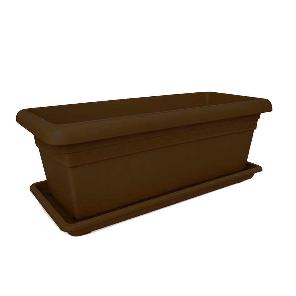 Thumbnail: Terra 100 cm (1 Meter) Plant Box (Saucer Included)