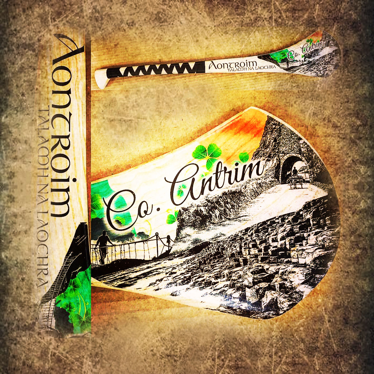 Fully Bespoke Hurling Stick (Designed& Finished)