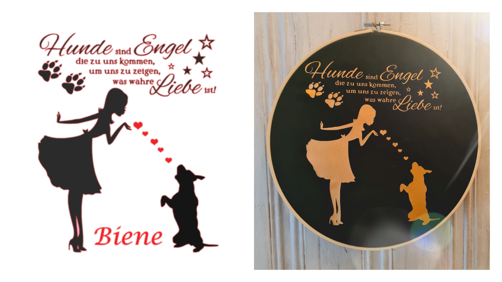 Stickrahmen, Durchmesser 30 cm, Nr. 6