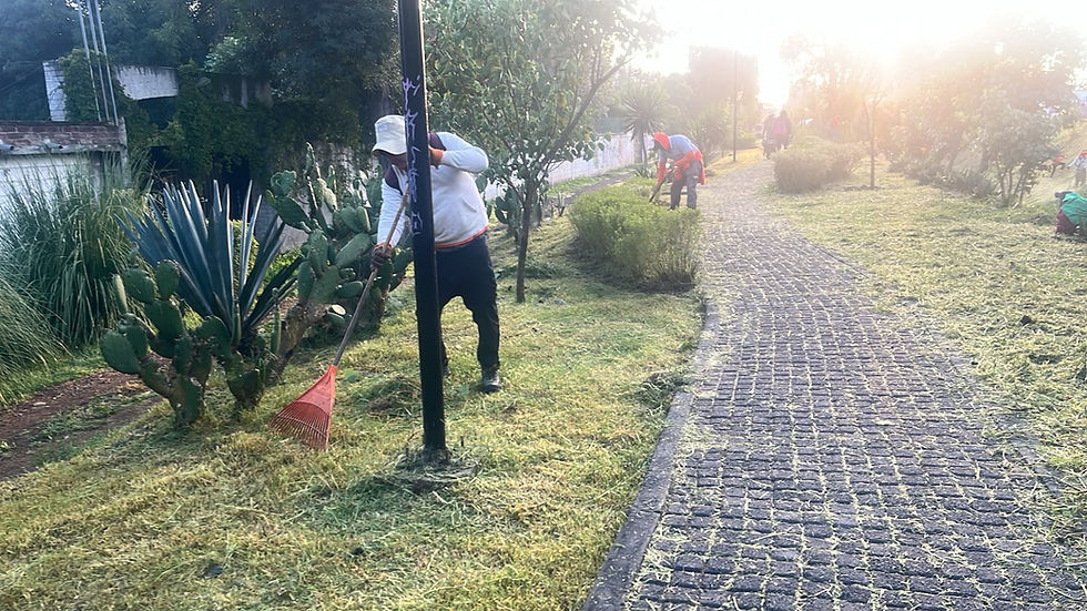 Refuerza Ángeles Zuppa la recuperación de espacios públicos en Tepotzotlán