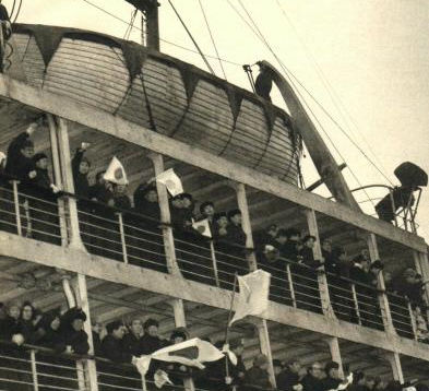 Showa 31 Oct 26 Home-coming 