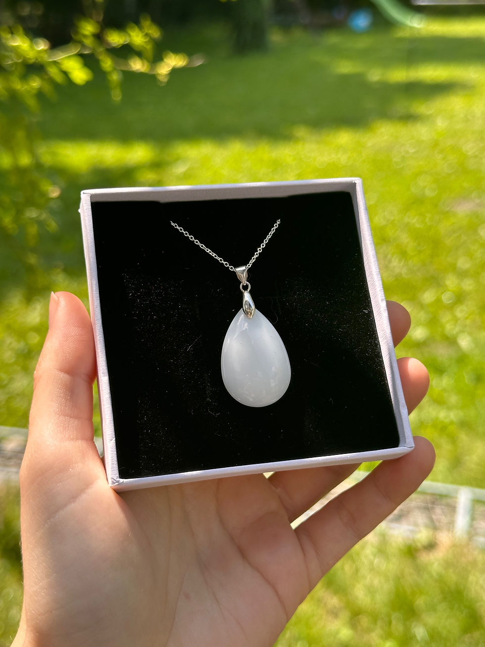 Miniaturbild: Breastmilk Elegant Tear Drop Pendant