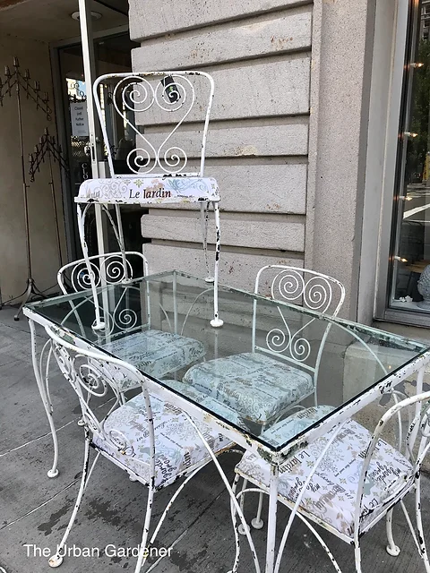 1960 S Lyon Shaw Wrought Iron Patio Set Mysite