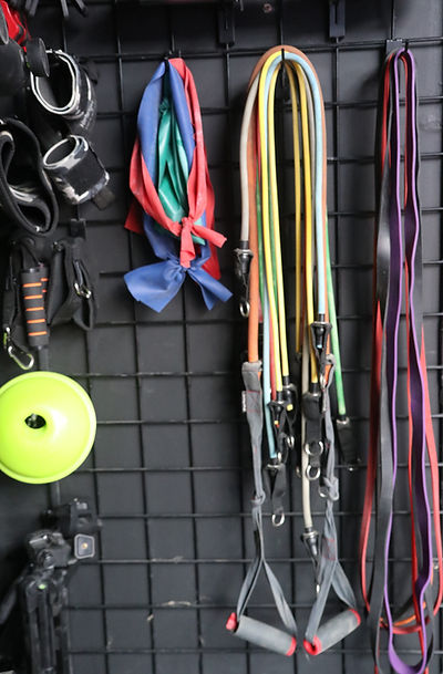 Gym Wall of Equipment