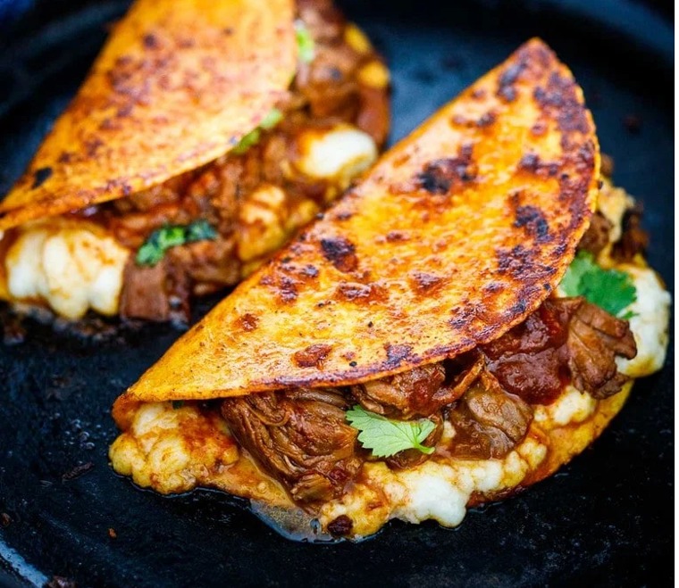 Arranged Food and Objects