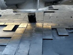 Carbon Brick Lining for Jordan India Fertilizers – Acid Cooling Tower Project