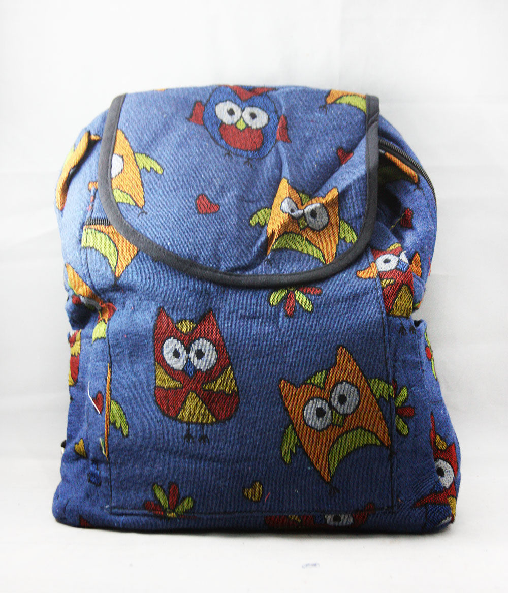Σακίδιο Κουκουβάγιες Μπλε