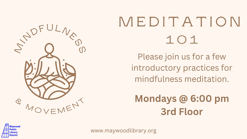 Meditation 101