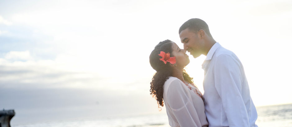Sea Point Beach engagement photo shoot with Jade & Stelly.