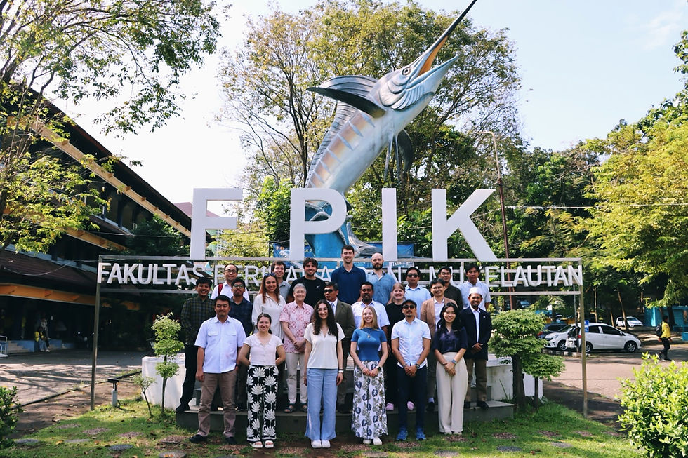 We began our academic exchange at Diponegoro University (UNDIP) with campus/facility tours and student presentations.
