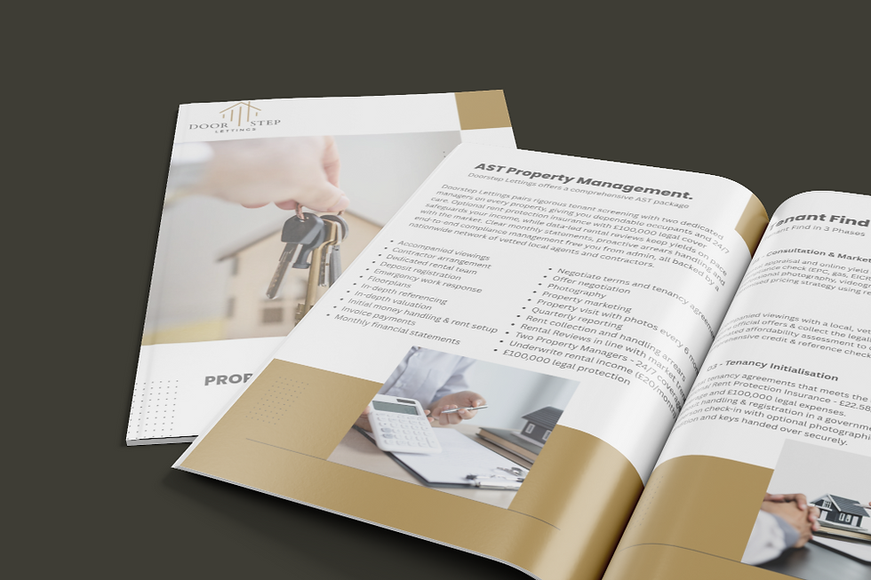 Downloadable Doorstep Lettings management brochure