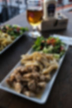 Thyme Chicken + Fettuccine Alfredo