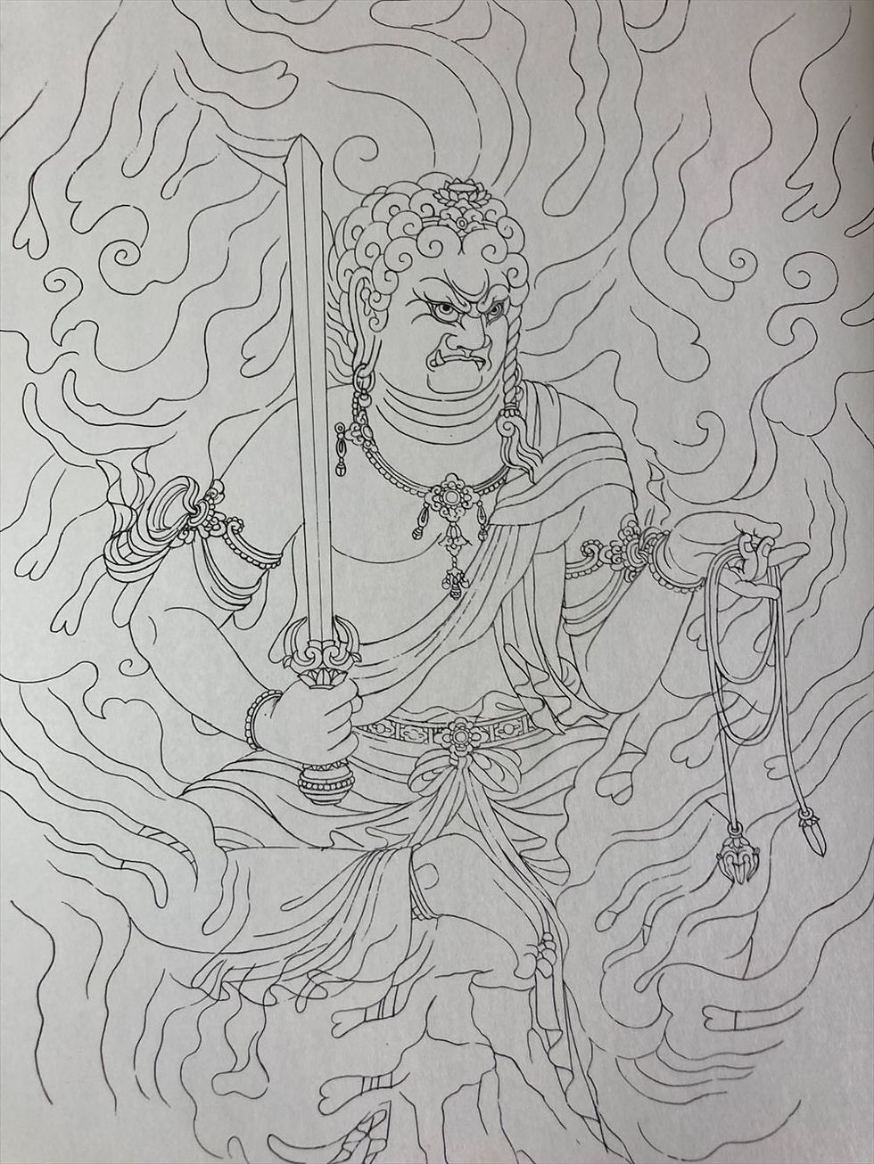 Thumbnail: New Buddhist Painting Class