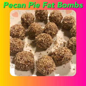 Pecan Pie Fat Bombs