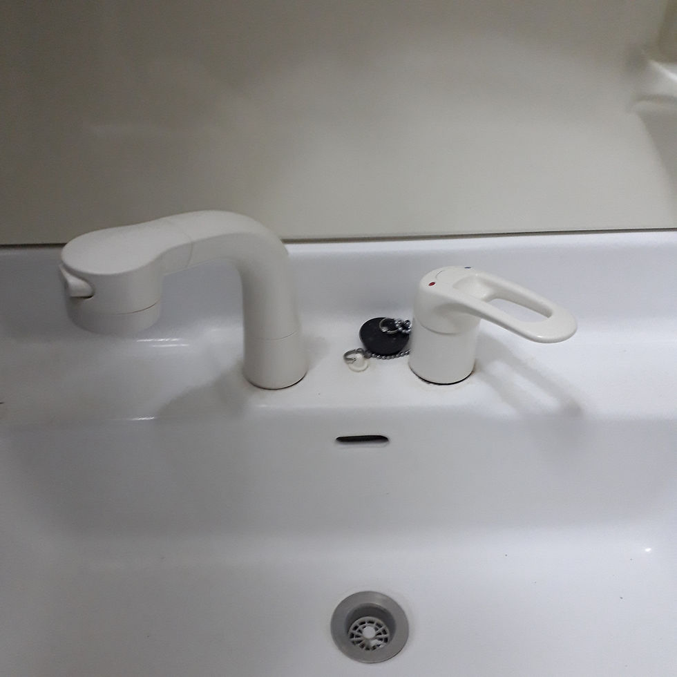 洗面所の蛇口交換