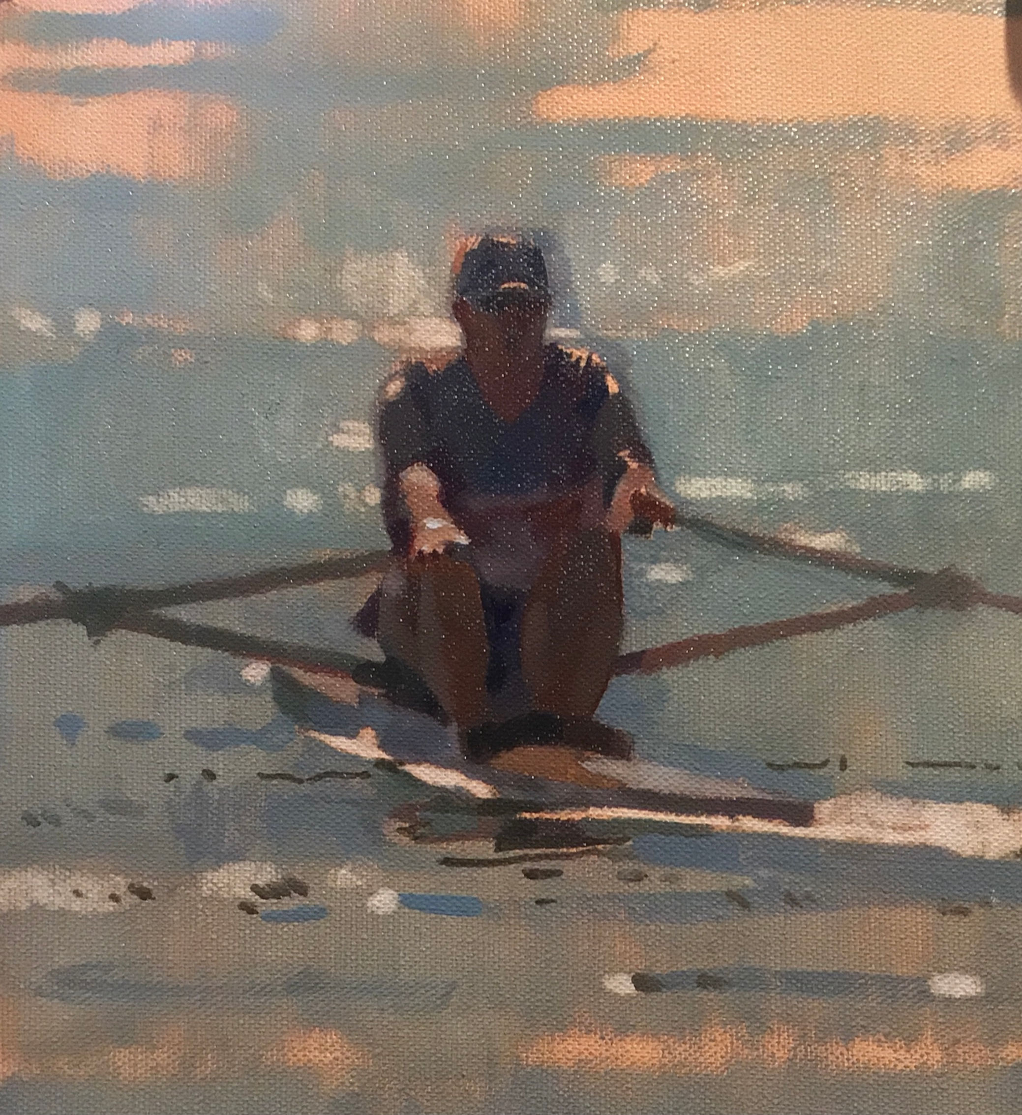 Sculling Through Sparkle