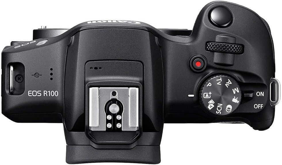 Thumbnail: Canon EOS R100 Mirrorless Camera with RF-S 18-45mm f/4.5-6.3 IS STM Lens, 24.1M