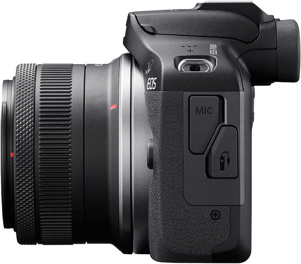 Thumbnail: Canon EOS R100 Mirrorless Camera with RF-S 18-45mm F4.5-6.3 IS STM Lens, 24.1MP