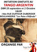 Initiations au Tango argentin du 25 Sep et 2 Oct avec TangoHoy Bordeaux