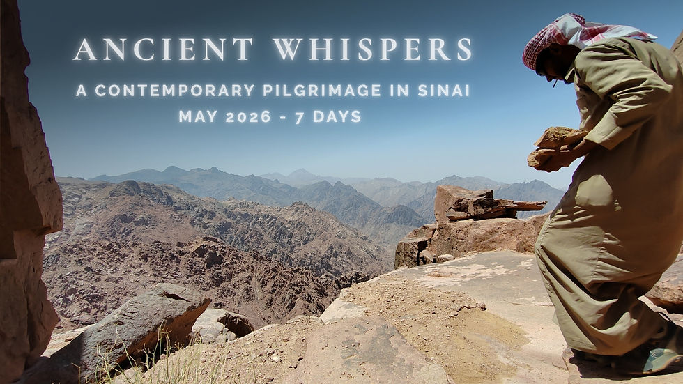 Ancient Whispers: A Contemporary Sinai Pilgrimage