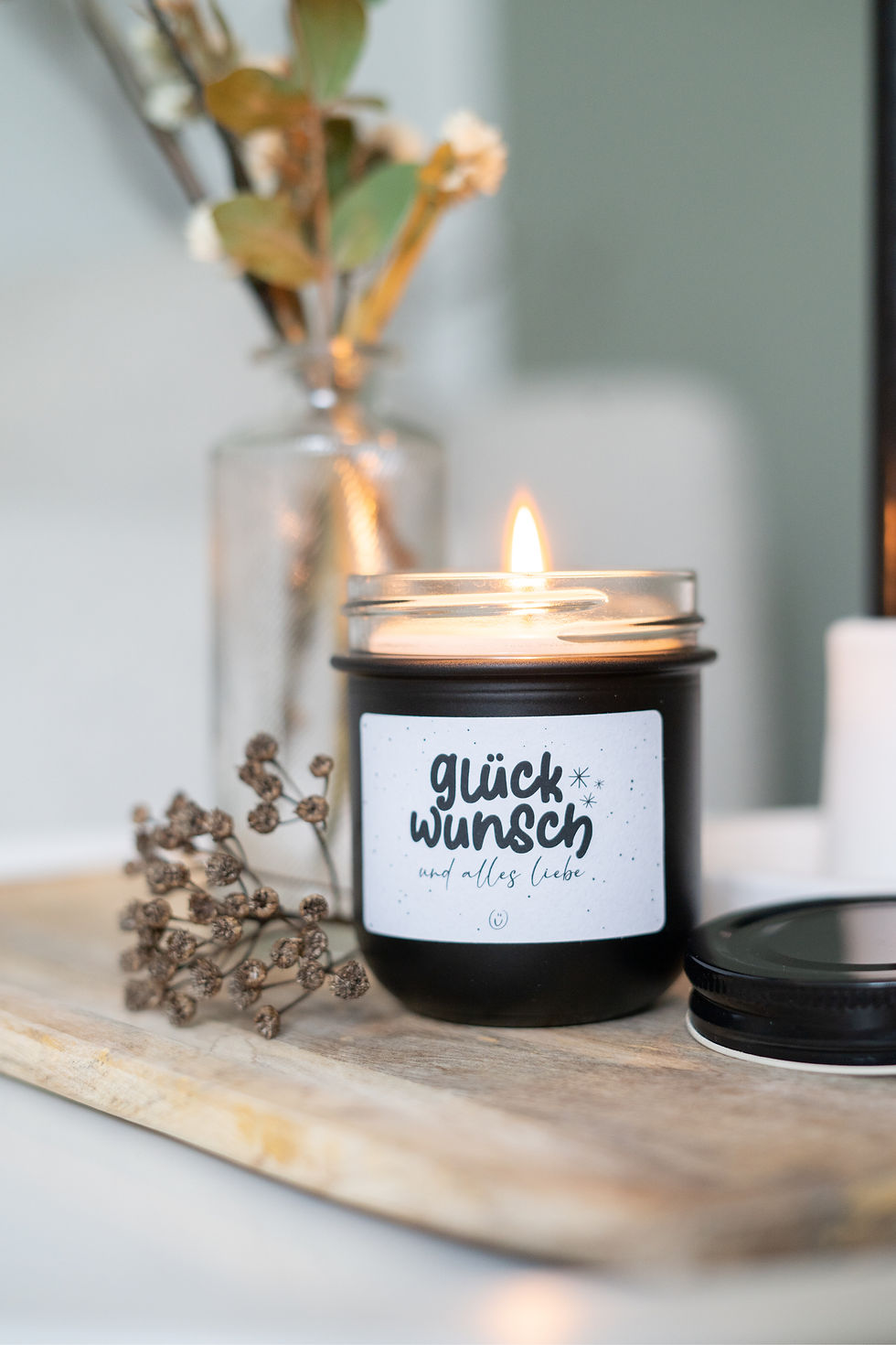 Kerze · Glückwunsch Heldenglück Art. Nr.140