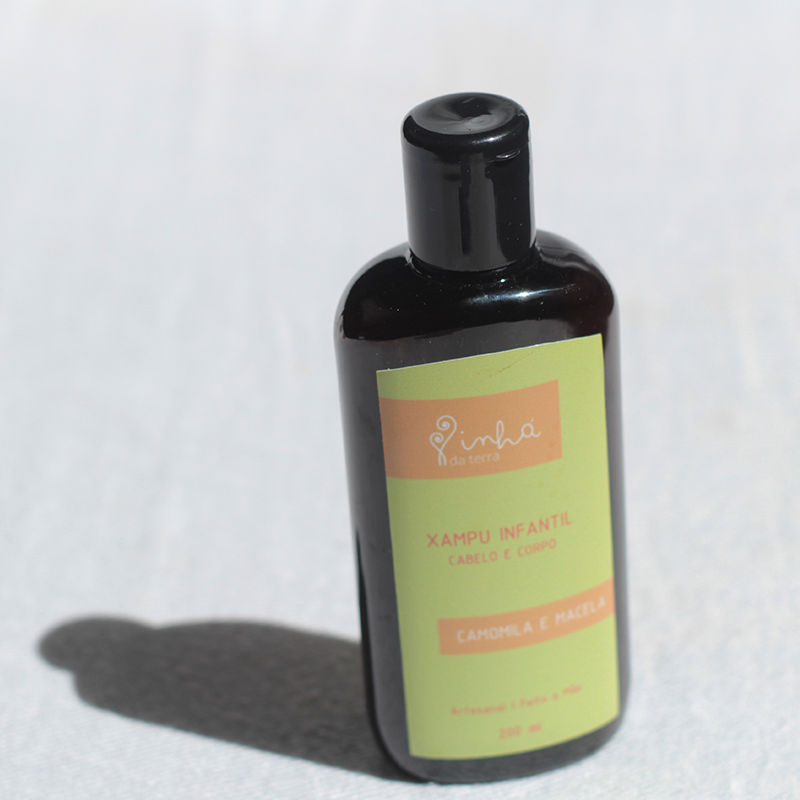 Xampu Infantil Camomila e Macela