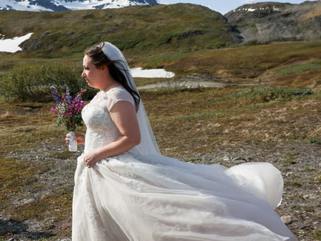 Whimsical Weddings: A Bride's Enchanting Alaskan Experience at Thompson Pass