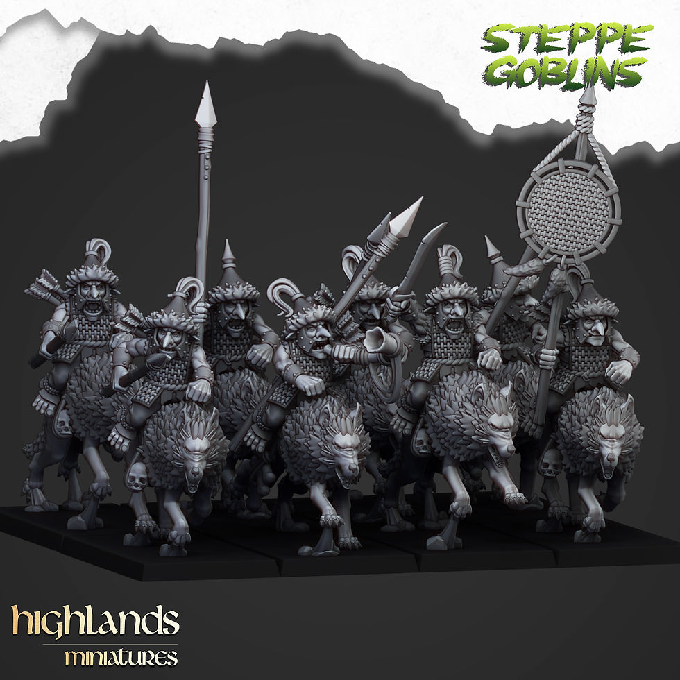 Steppe Goblins - Mounted Goblins With Spears