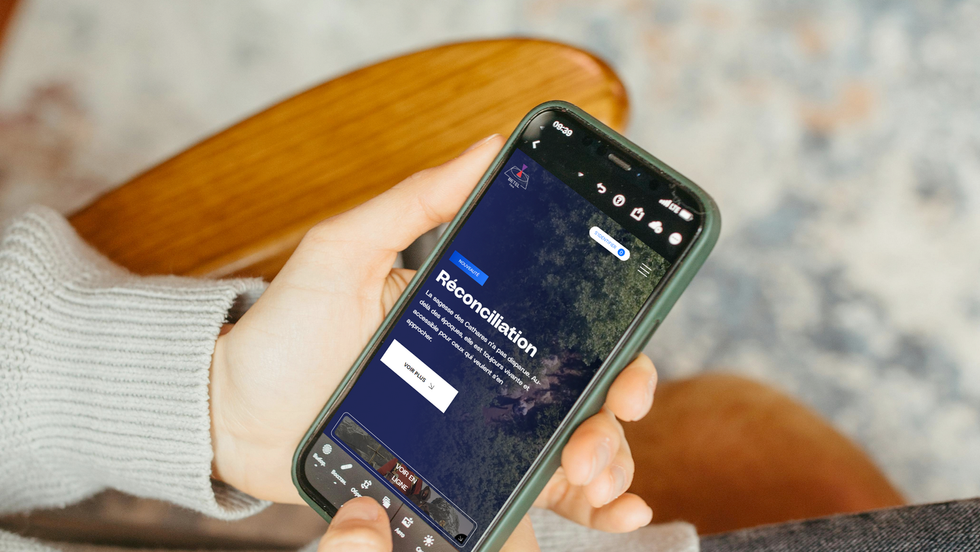 Le site internet Wix Studio pour cette société de production