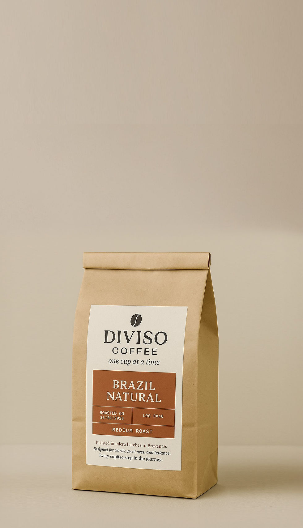 Packaging diviso coffee mobile