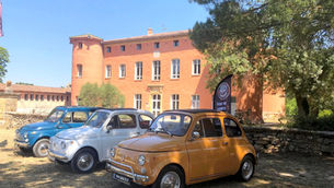Une Fiat Giardiniera qui attire les regards au Golf de Fuveau