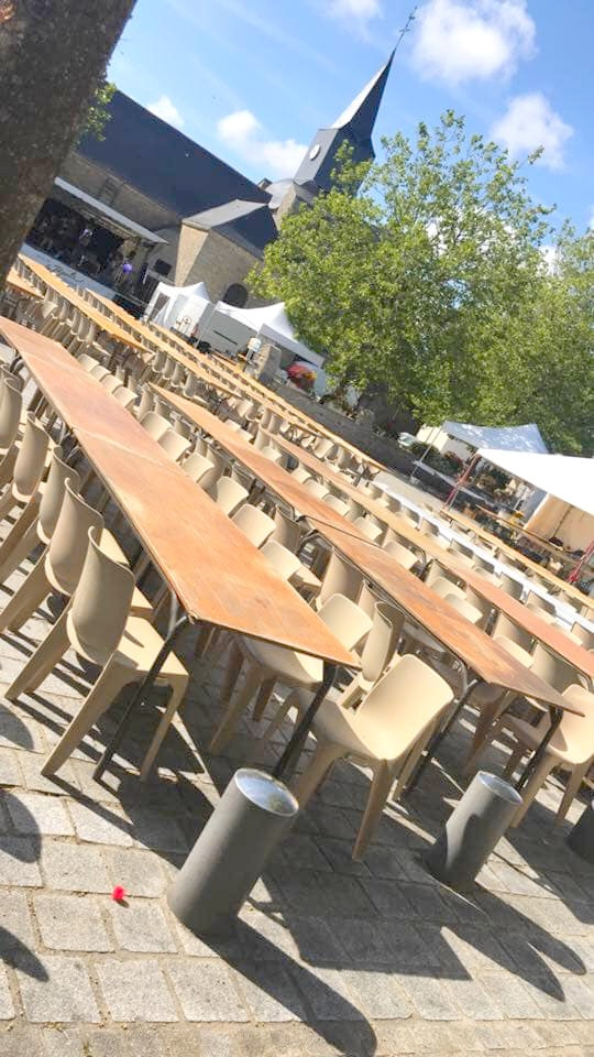 Soirée estivale moulesfrites Comite des Fêtes de La BauleEscoublac