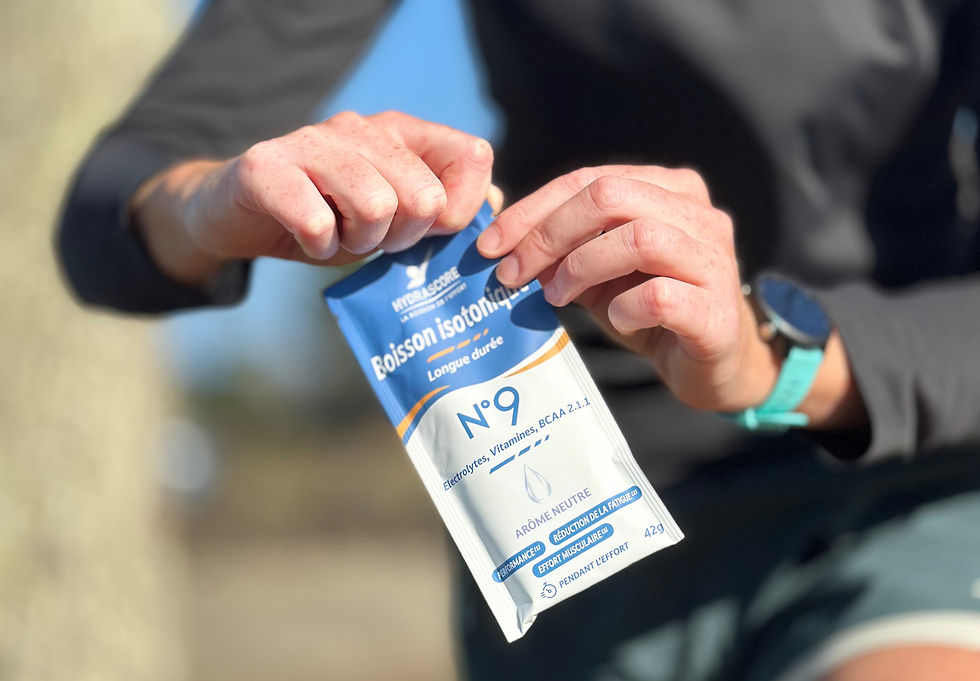 La boutique Wix Studio Hydrascore pour des produits d'alimentation sportive